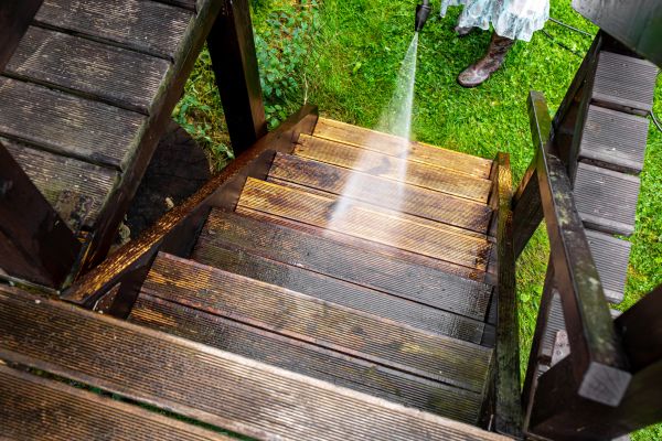 Cost of Wood Power Washing in Sarasota